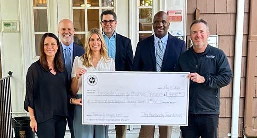Holly Tatum, Program Director and Board Member, The Hambrick Foundation; Chris O’Connor, Chief Operating Officer, BCCS; Debra Doyle, Senior Director, BCCS; Barry Donowitz, Chief Administrative Officer, BCCS; Stanfort Perry, CEO; and Bobby Hambrick, Founder and Board Member, The Hambrick Foundation