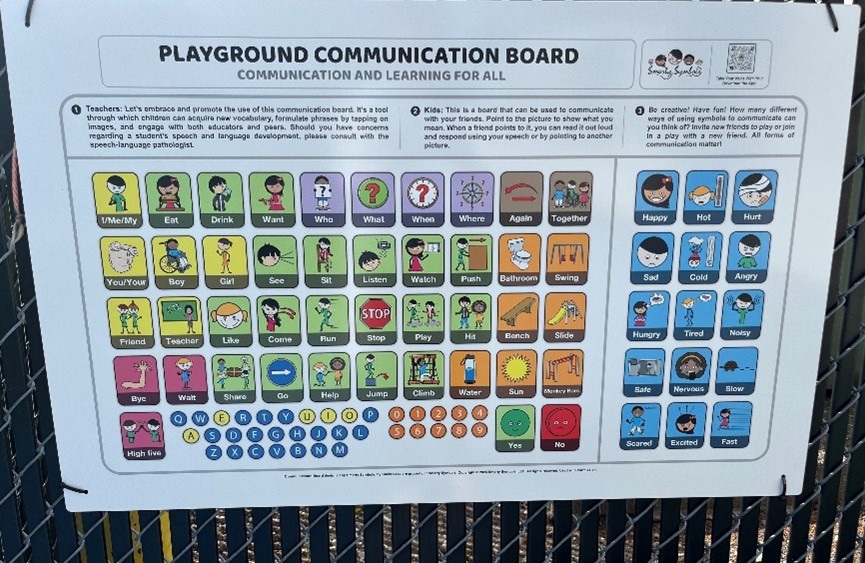 A Playground Communication Board