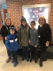 Noah and his family arrive at BCCS