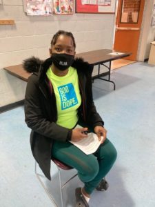 Cassandra Bradshaw, a Manager at the BCCS Children’s Residential Program, said she’s “tired of wondering when she is going to get sick, and wants to keep her family protected.”