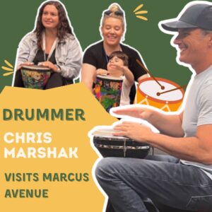 Drummer Chris Marshak visits Marcus Avenue