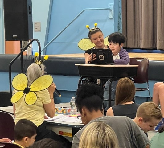 BCCS students compete at the spelling bee