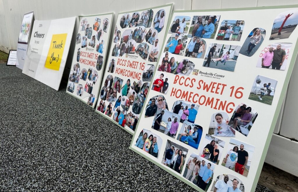 Collages of photos created for the CRP Sweet 16 celebration.